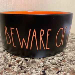 Rae Dunn Halloween BEWARE OF ME bowl